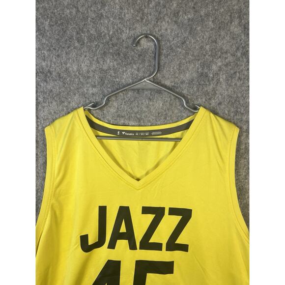 Utah Jazz Donovan Mitchell 3XL Men's Fanatics '45' Basketball Jersey - Picture 8 of 10